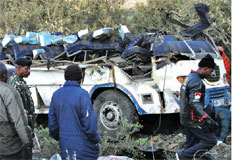 Tears of pain as relatives search for Narok bus crash victims