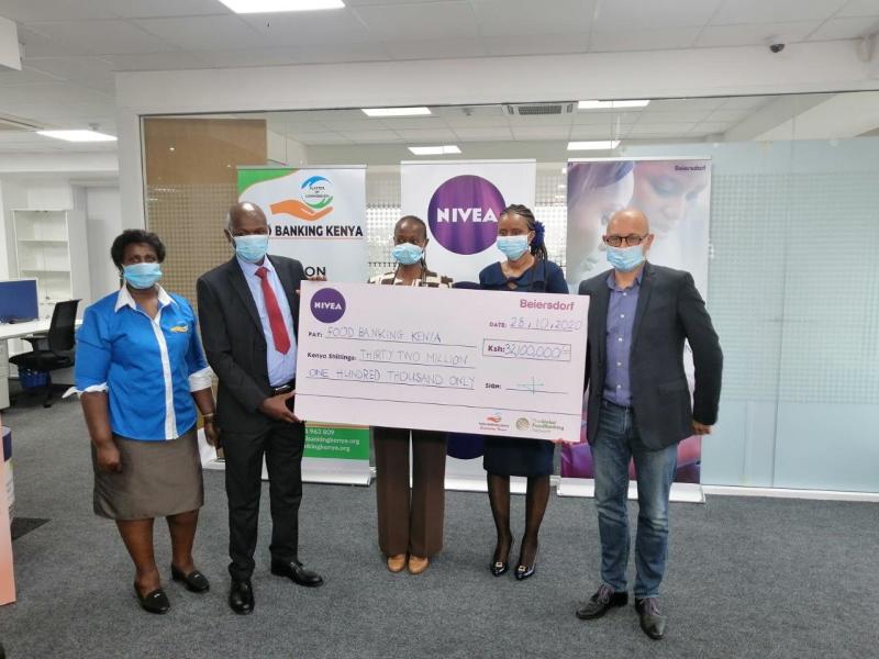 Nivea maker to give Sh32m for food security