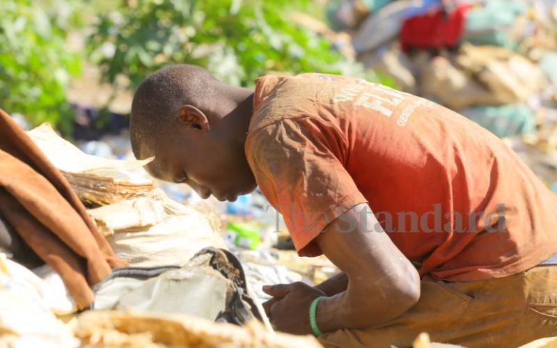 Living on a prayer at Nyambera dumping site, Kisii