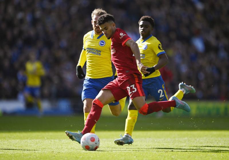 Diaz and Salah strikes help Liverpool to sink Brighton : The standard Sports