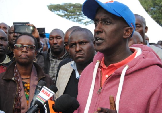 Former Narok MCA Stephen Ole Kudate claims CS Soipan Tuya kicked him o