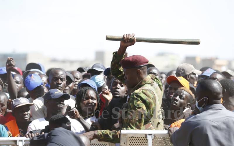 Pull back, no through way here!