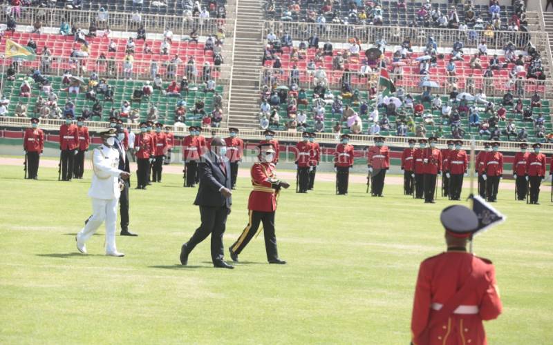 President Uhuru marks Jamhuri Day at Nyayo Stadium [Photos]