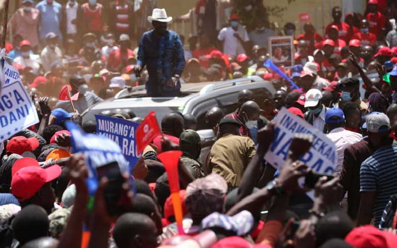 Raila dismisses Ruto and allies as incapable of leadership