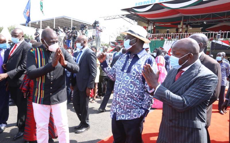 Raila dismisses Ruto's poll rigging claims