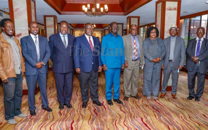 Raila takes first step to unite Gusii leaders