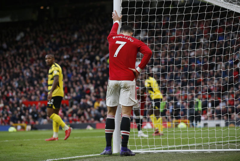 Ronaldo and Man Utd left frustrated in goalless draw at home to lowly Watford