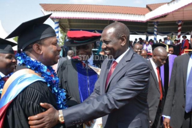 Ruto challenges youth to become employers rather than job seekers
