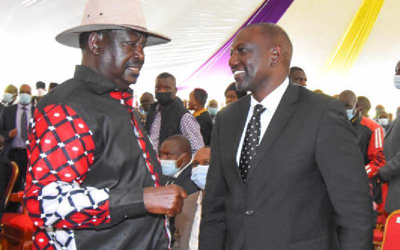 Ruto, Raila sweat over a running mate from Mt Kenya
