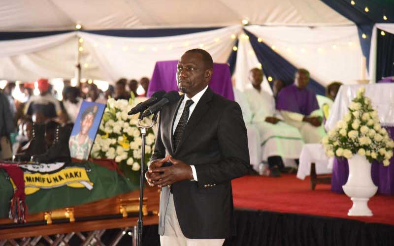 Ruto: They’re against me but I’m not turning back