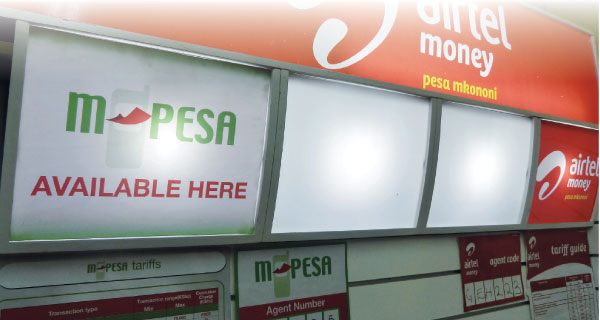 Safaricom and airtel adverts