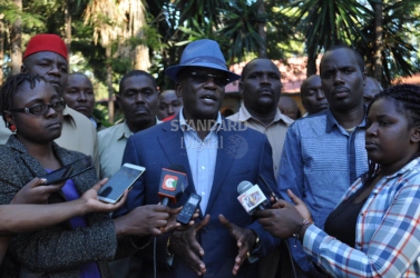 Senator Muthama and neighbours in court over land tussle
