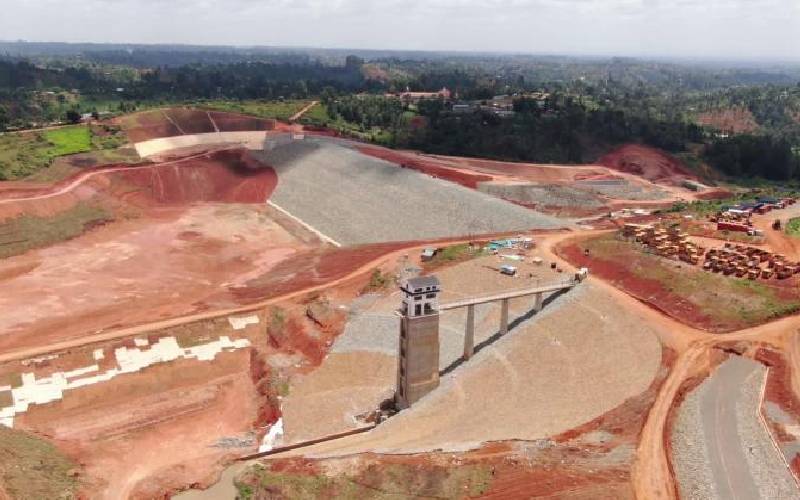 Sh24b Kariminu Dam is ready to be filled up