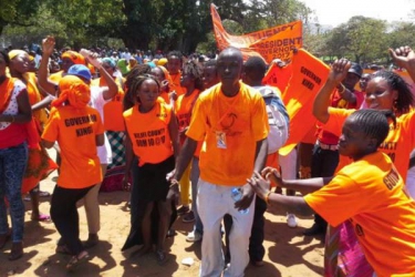 Song and sea of orange as ODM delegates converge in Mombasa