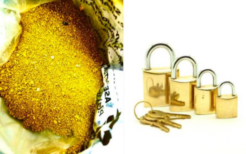Suspects crush padlocks, sell at Sh1m as gold