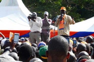 The door is still open, Raila tells rebels in Western