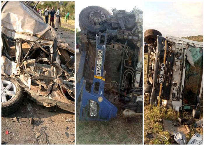 Three killed in morning crash on Mombasa-Nairobi highway