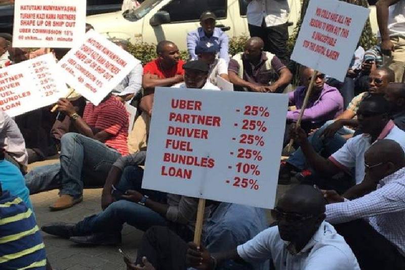 2018 review: App drivers protest over pay