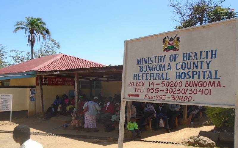 Bungoma Referral Hospital runs out of children's anti-HIV drugs