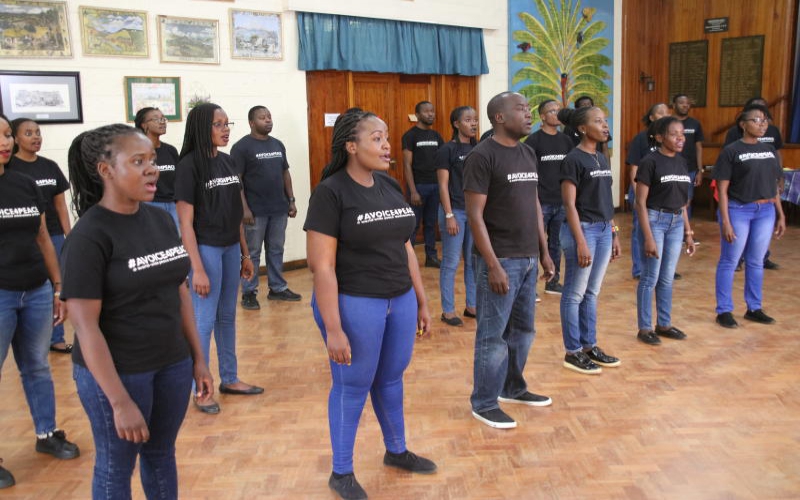 Choral groups root for peace using song and dance online