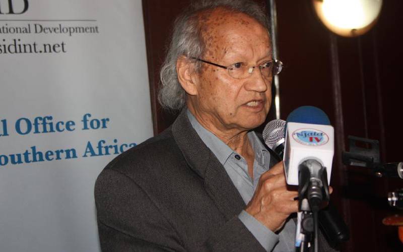 Ghai inspires hope for the rule of law, basic rights and democracy