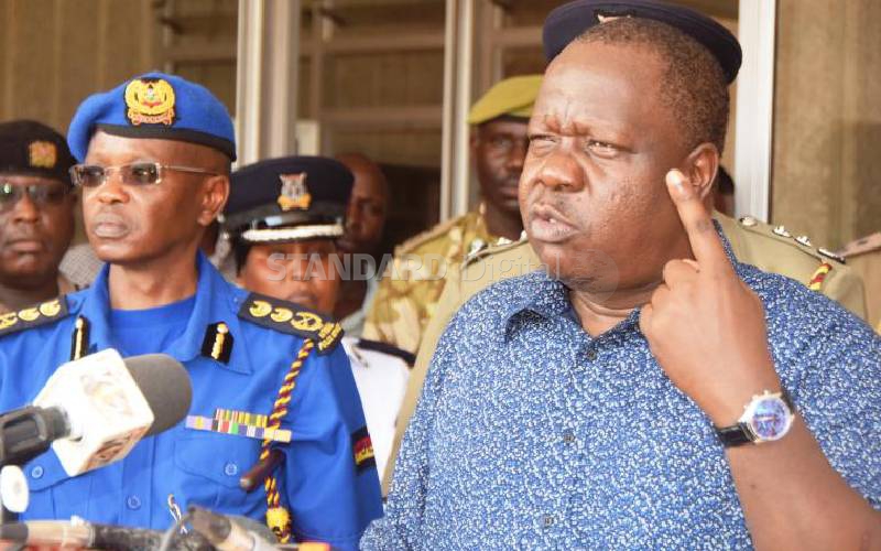 Has Matiangi's new government role made him Kisii spokesman?
