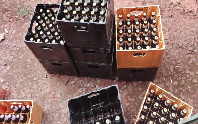 Kisii man arrested rebranding alcohol imported from Uganda