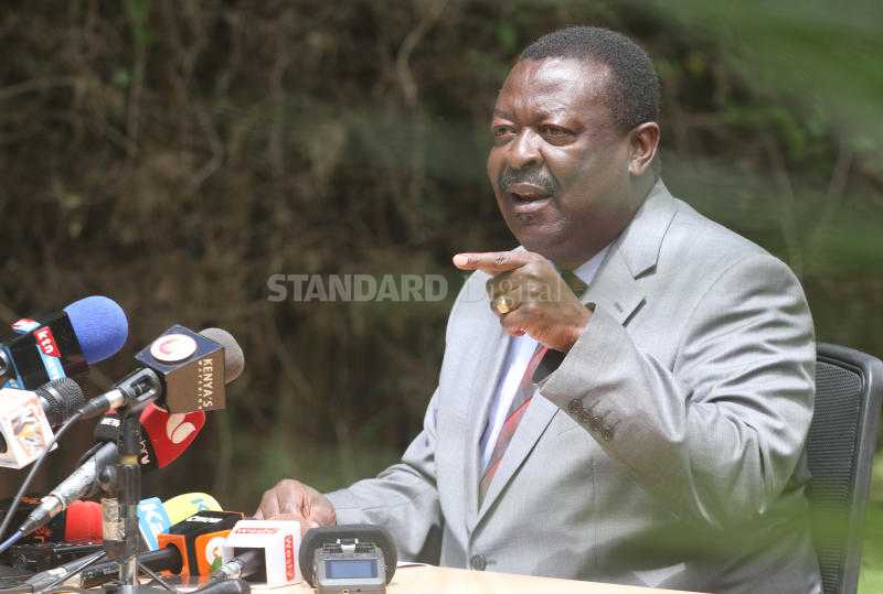 Mudavadi: Lords of corruption protected by government