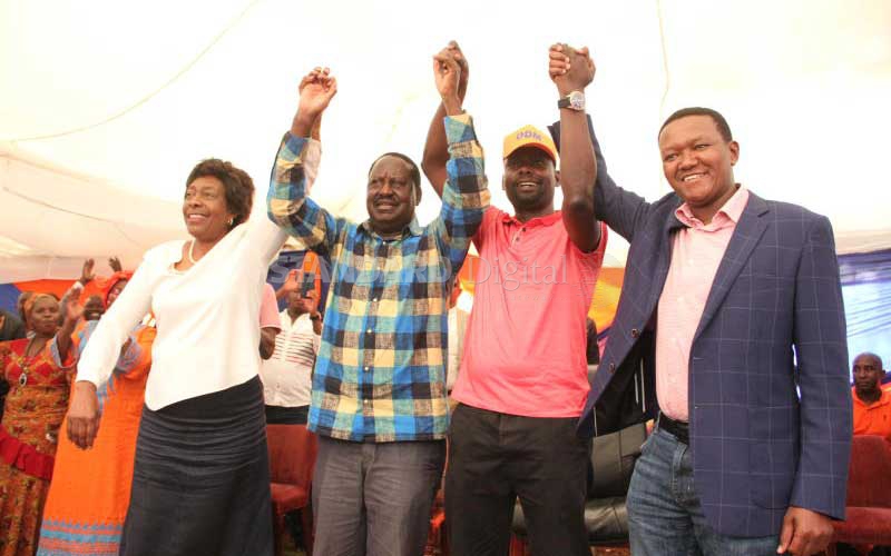 To Raila's rescue: Alliances loom as Kibra battle hits homestretch