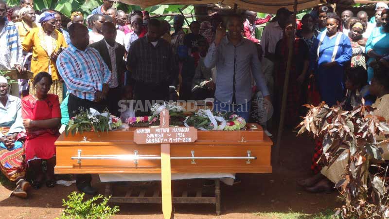 No tears as gangster granny is buried