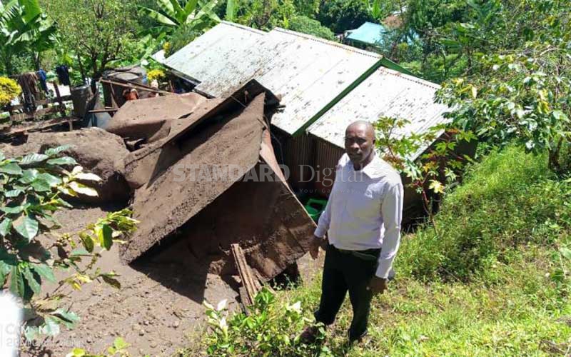 One killed, scores displaced as downpour wreaks havoc
