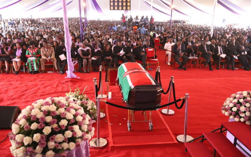 Outpouring of tributes and tears as Laboso laid to rest
