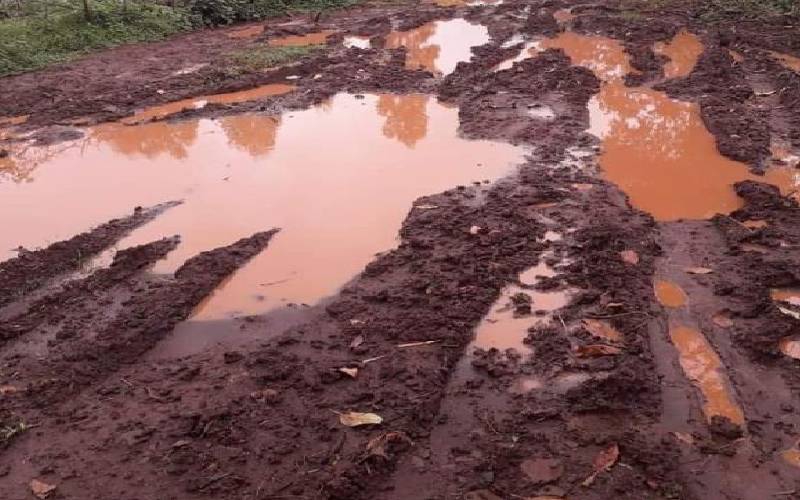 Poor road conditions leave motorists stranded in Samburu