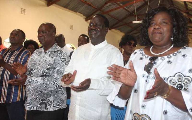 Raila avoids SGR talk as he visits Siaya, calls for unity