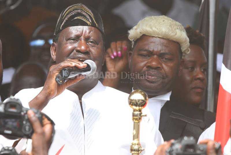 Raila’s oath risks ruining his legacy
