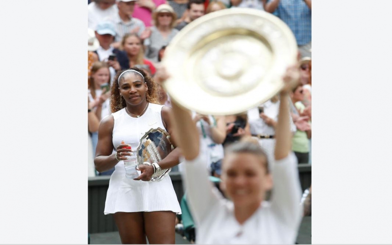 Halep wins Wimbledon, denies Serena Williams 24th major title (Photos)