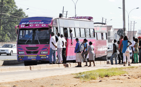 Messy traffic slows down Kenya’s iconic superhighway 