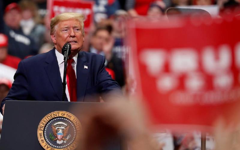 Trump warns protesters to face 'different scene' at his Oklahoma rally