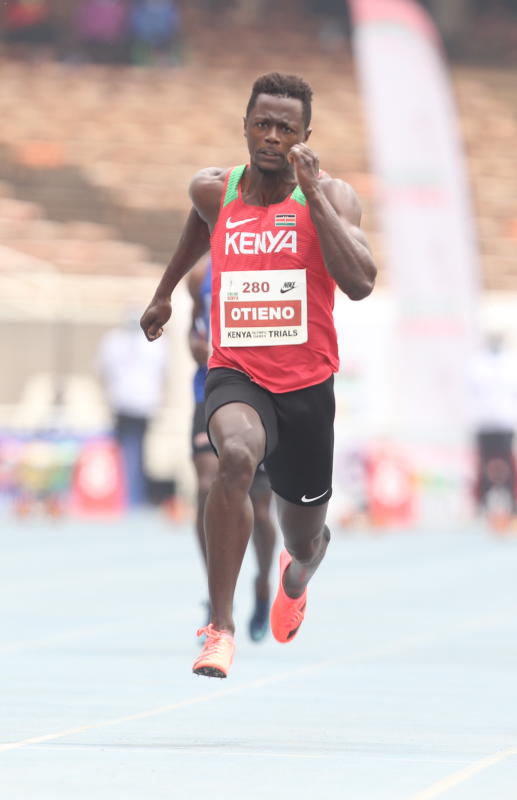 Mark Otieno suspended hours to 100m dash at Tokyo Olympics ...