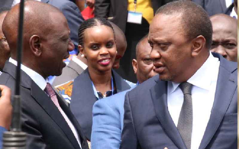 President Uhuru  spills the beans on fall out with DP Ruto