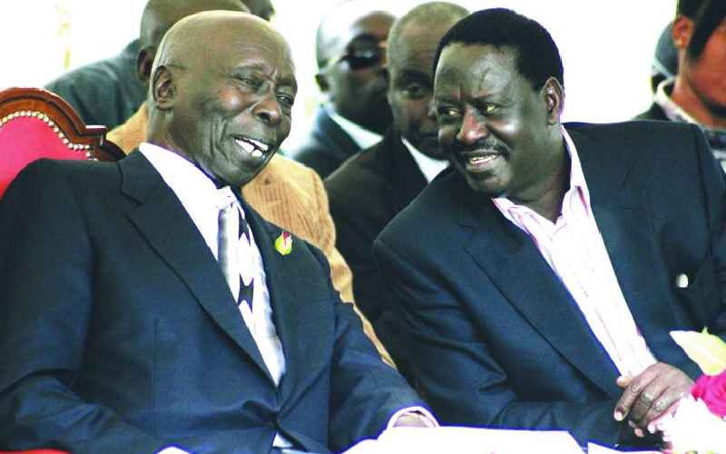 Will ‘giraffe’ Moi succession plan be a dream come true for Raila Odinga?