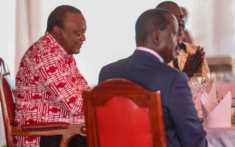 Will history be kind to Uhuru Kenyatta for backing Raila?