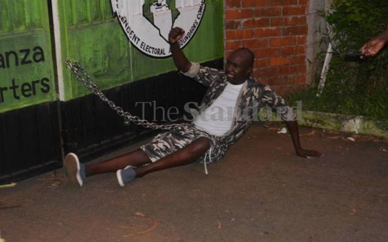 Justice: When chains become the only option