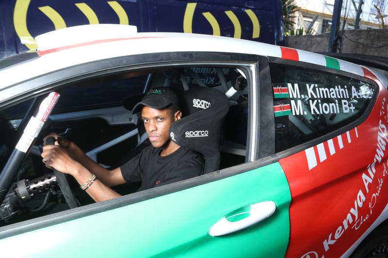 Young drivers Mcrae and Hamza hoping to conquer Thika Rally