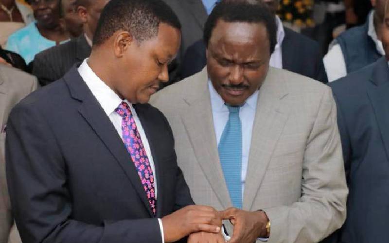Your time is up, Mutua tells Kalonzo after poll defeat