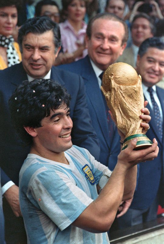 Maradona S Hand Of God Shirt Could Be Yours For Sh220million The Standard Sports