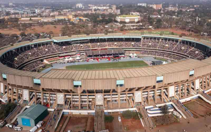 Moi International Sports Centre, Kasarani .