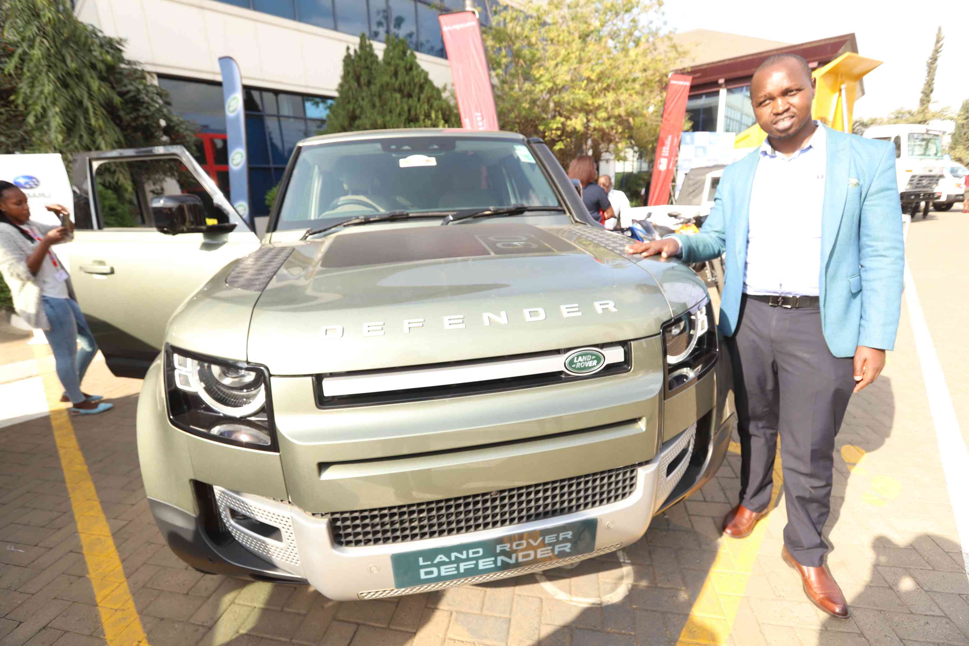 A defender showcased at Standard Group