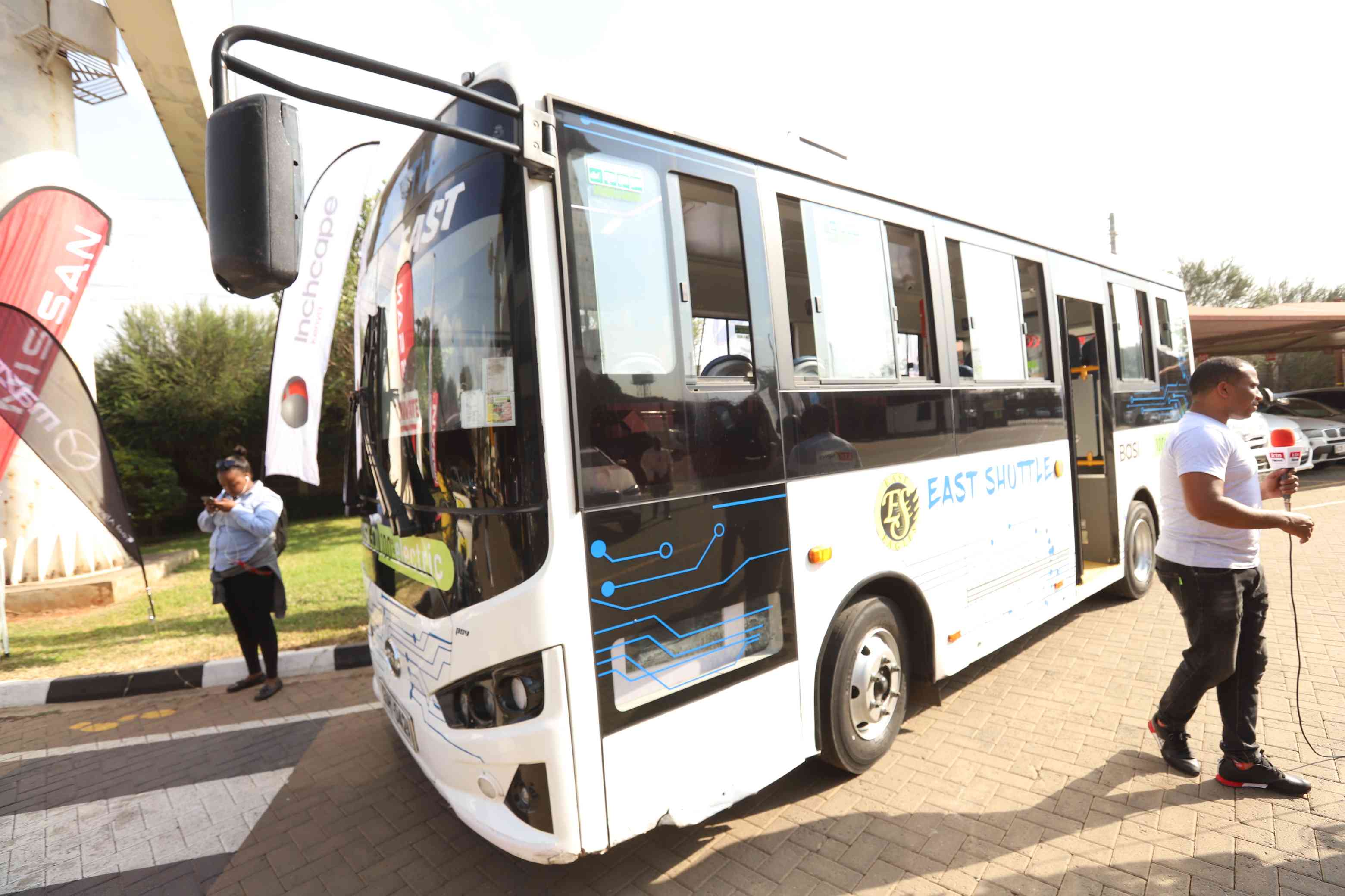 An electric 26-seater bus