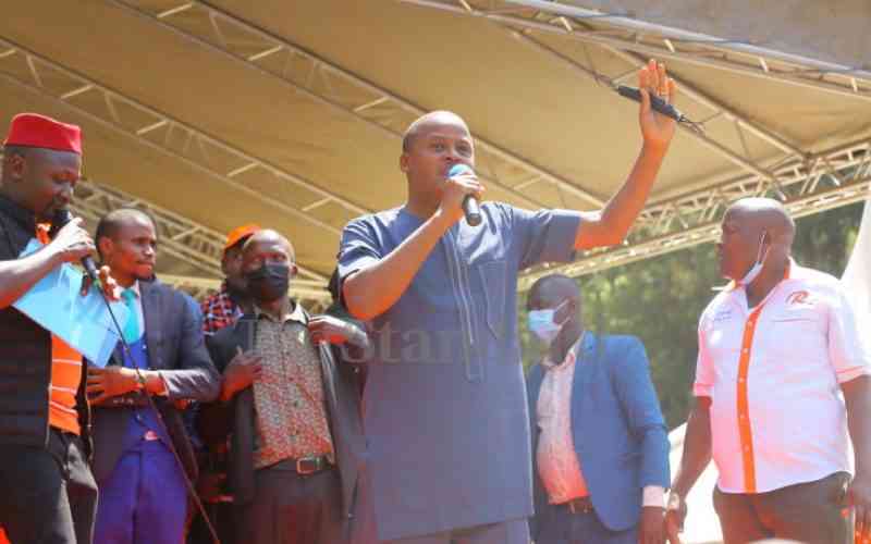 Obadiah Barongo – Bomachoge Borabu, Kisii County.